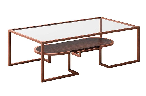 Tavolino Cornice Marrone