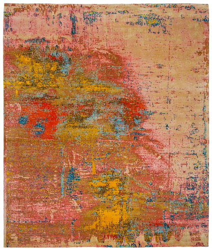 Tappeto Artwork 22 Multicolore Rosa