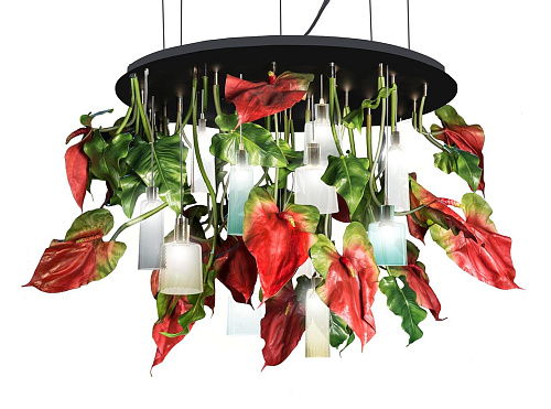 Lampadario Red Anthurium