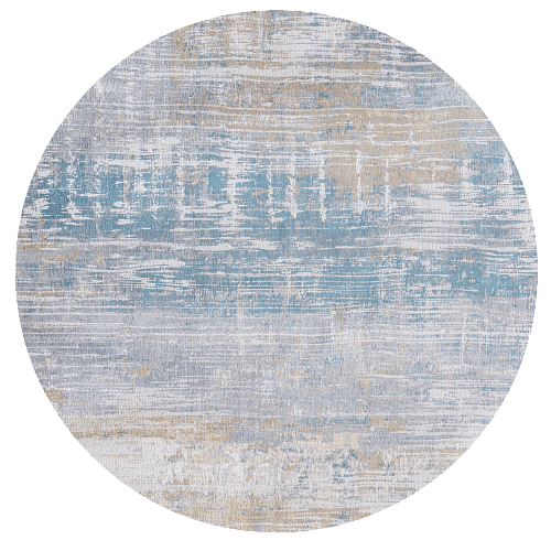 Tappeto Rotondo Long Island Blue 8718