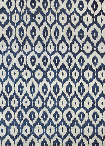 Tappeto Ikat Blu 2