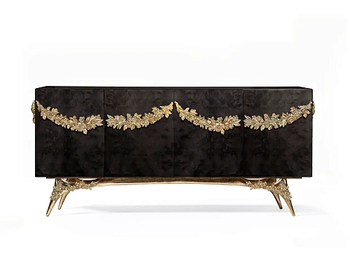 Majestica Credenza Radice di Pioppo Nera
