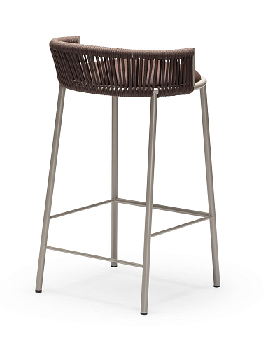 Sgabello da Bar da Esterno Millie SG-65 Marrone