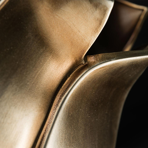 Vaso Tulip in Ottone