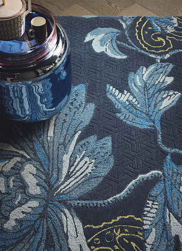 Tappeto Fable Floral Blue 37508