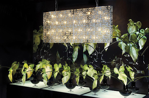 Lampadario Arabesque Cube