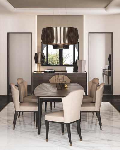Sedia Crema Eclipse