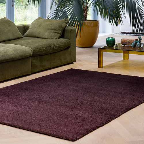 Tappeto Shade Low Prugna/Fico