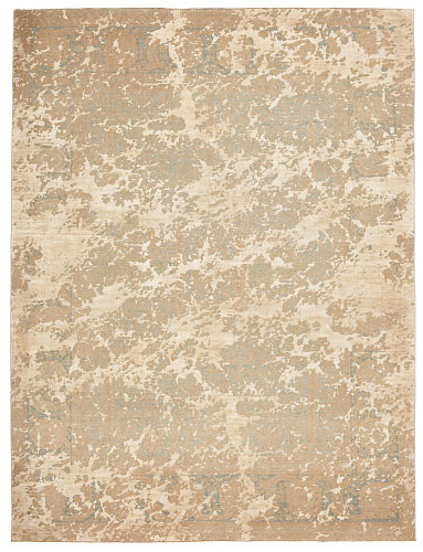 Tappeto Tabriz Wooster Sky Blu Argento Seta