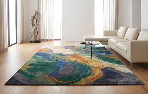 Tappeto Jade Current
