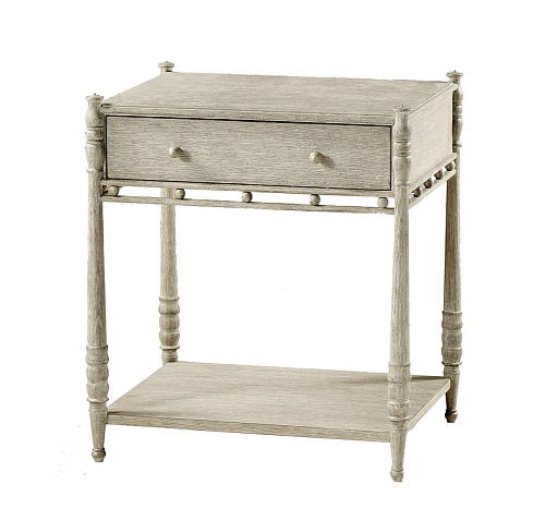 Comodino Morris Greyed Oak