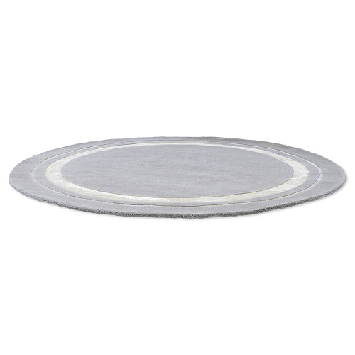 Tappeto Rotondo Redbrook-Argento