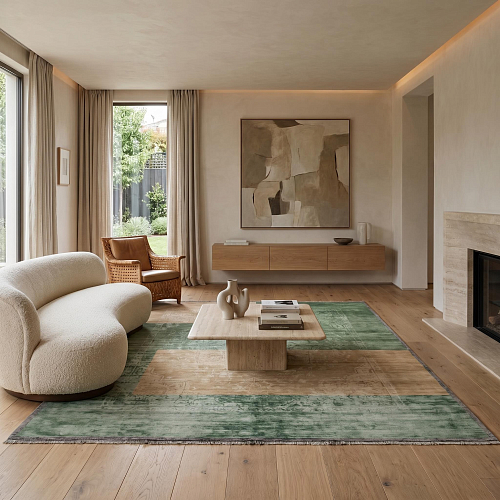 Tappeto Sage Mosaic Green
