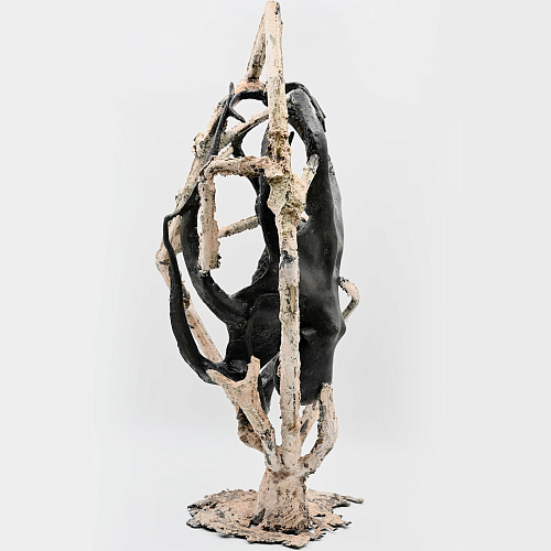 Scultura Polipo in Bronzo