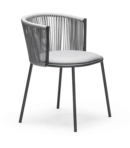 Sedia da Esterno Millie SP Grigio Chiaro