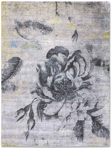 Tappeto Tessuto Fiori