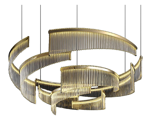 Lampadario Murano a Prisma
