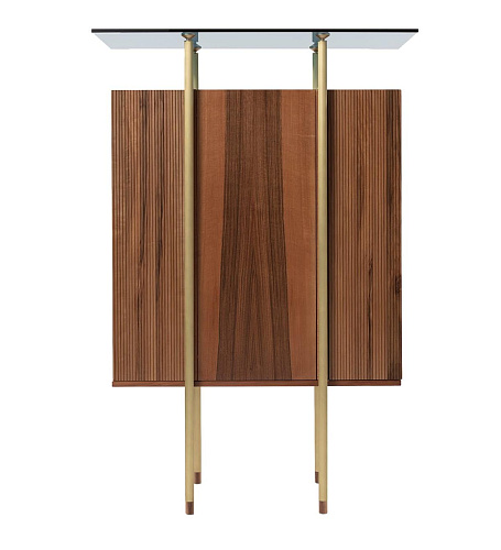 Armadio Minimalista in Legno