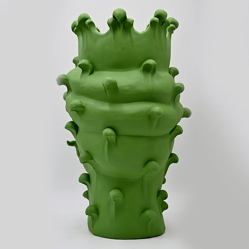 Testa di Moro Verde Opaco Scultura