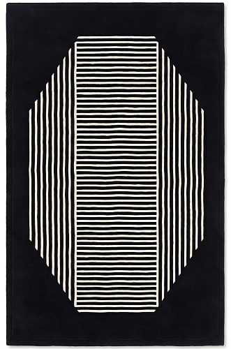 Tappeto Octagon Lines Dark