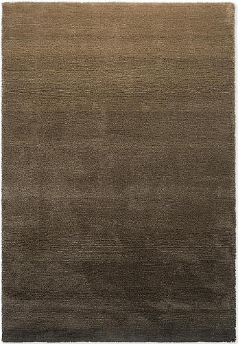 Tappeto Shade Low Beige/Cioccolato Fondente