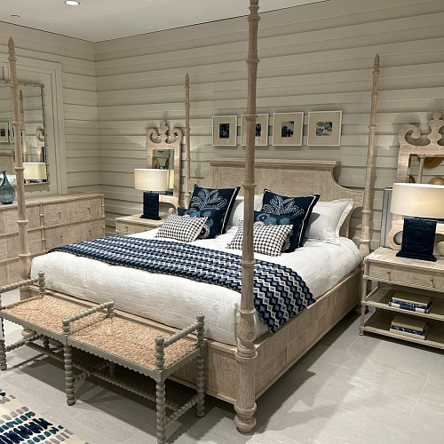 Letto matrimoniale Bywater Super King Washed Acacia