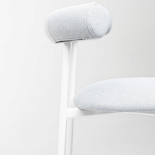 Sgabello da Bar Pampa SG-65 Bianco