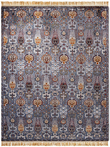 Tappeto Lusso Isfahan Antracite