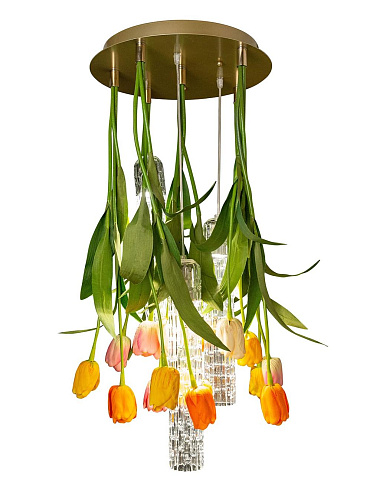 Lampadario Piccolo Rotondo Tulip