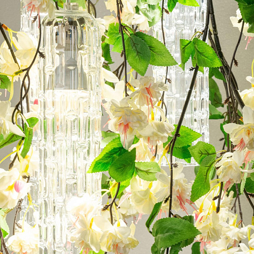 Lampadario Piccolo White Cascade