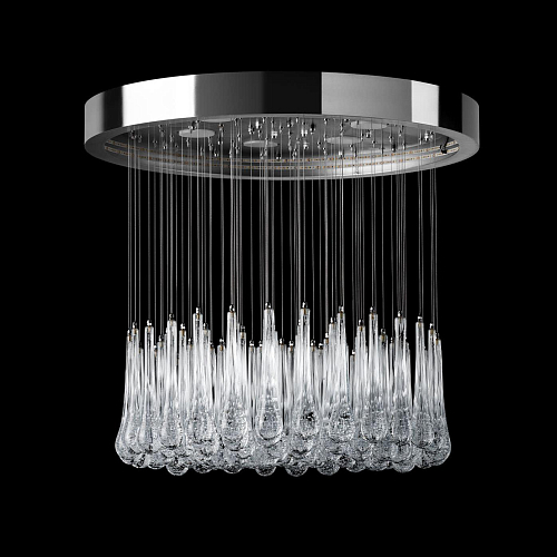 Lampadario Rotondo Murano a Bolle
