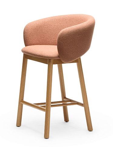 Sgabello da Bar Bel SG-65 Rosa Terracotta