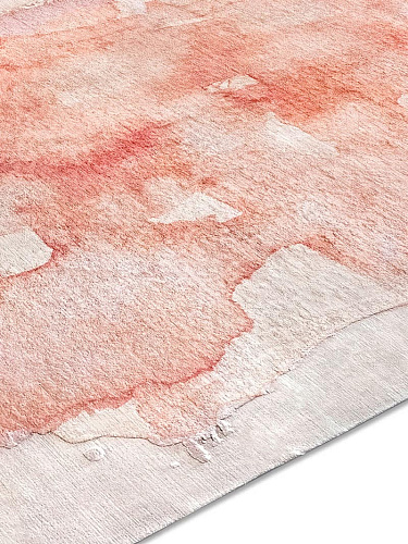 Tappeto Lusso Mono Rosa