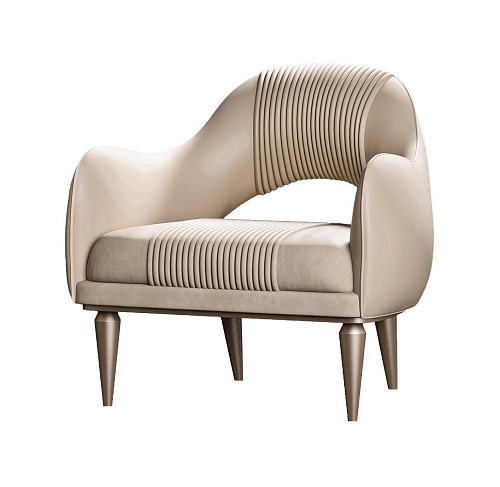 Poltrona Crema Raffinata