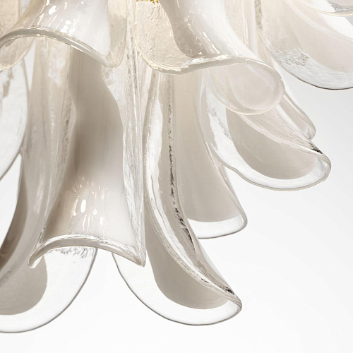 Applique con Foglia in Vetro di Murano