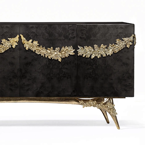 Majestica Credenza Radice di Pioppo Nera