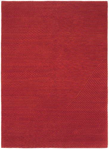 Tappeto Waveline 2 Rosso