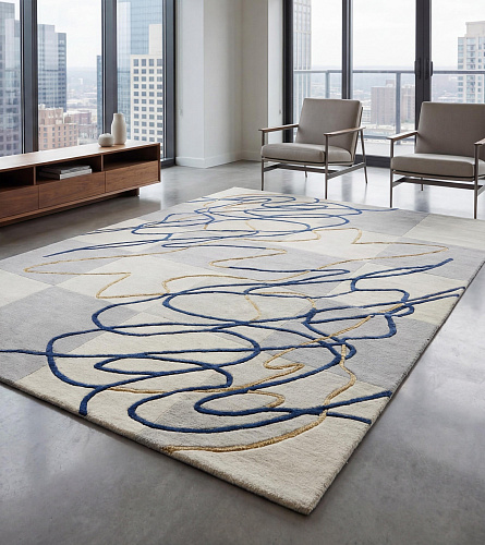 Tappeto Calligraphic Flow
