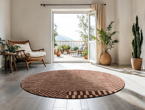 Tappeto Rotondo Ksar 9653
