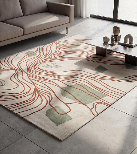 Tappeto Flowing Lines