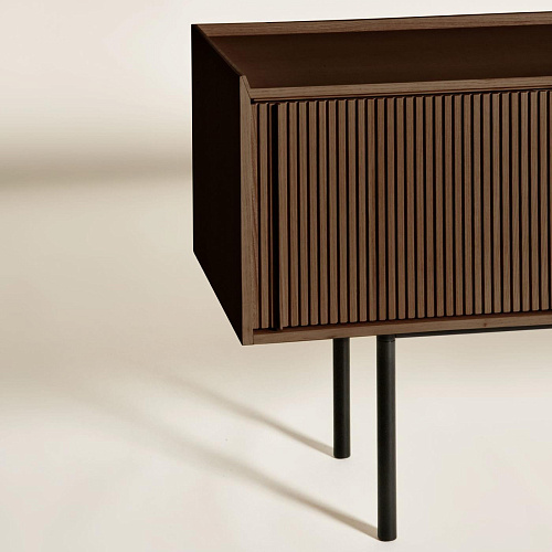 Credenza Alta 2 Ante Marrone Sipario