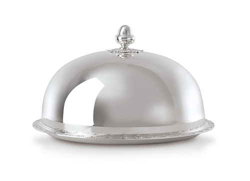 Piatto Da Portata Royal In Argento Con Coperchio