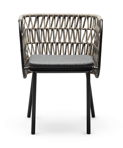 Sedia da Esterno Jujube SP-Int Nera e Beige