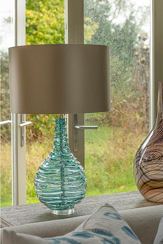 Lampada da tavolo Matilda Turquoise