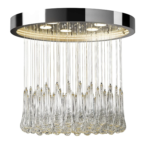 Lampadario Rotondo Murano a Bolle