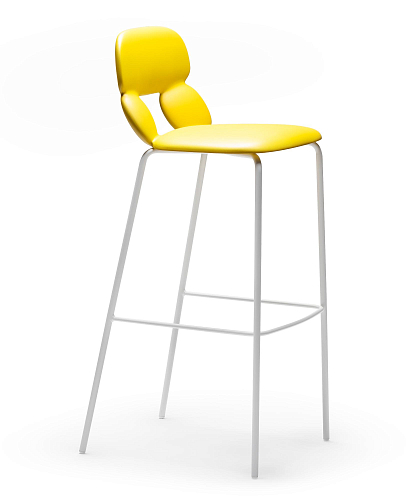 Sgabello da Bar Nube SG-65 Giallo