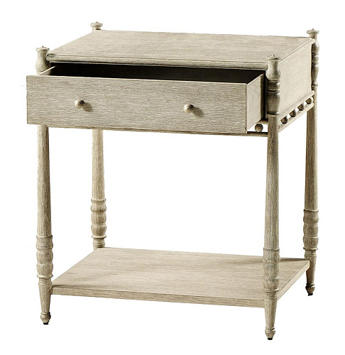 Comodino Morris Greyed Oak