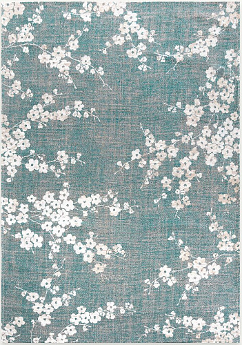 Tappeto Blu Lago 9850