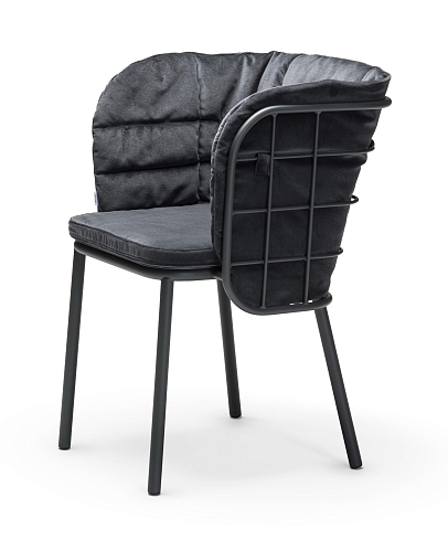 Sedia da Esterno Jujube SP-B Nera