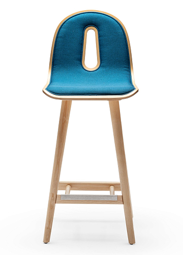 Sgabello da Bar Gotham Woody SG-65-I Blu